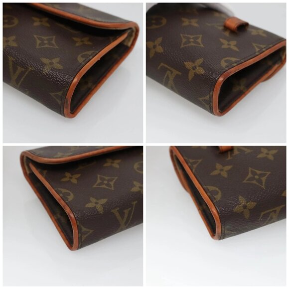 LOUIS VUITTON Monogram Pochette Florentine Waist Bag M51855 LV Auth BA3938 - Picture 14 of 16